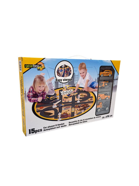 Gearbox Kids Synthetic Activity Mat Cars