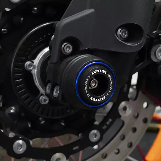 Προστατευτικό Άξονα Εμπρόσθιου Τροχού Zontes 703f 703r 703rr 703f Adventure 2024–2025 – Μπλέ Aif360