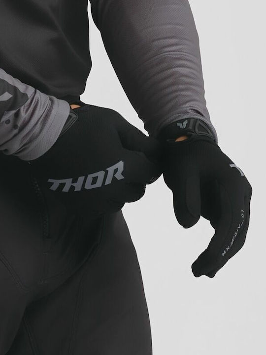 Thor Ridemode Мъжки Motocross ръкавици Черен