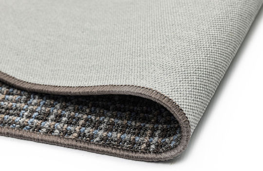 Nikotex Carpets Rutschfester Wohnzimmer Teppich Warren Hellblau-Siegel 133x190