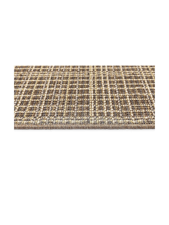 Nikotex Carpets Αντιολισθητικό Χαλί Σαλονιού Warren Καστανό-χρυσαφί 133x190