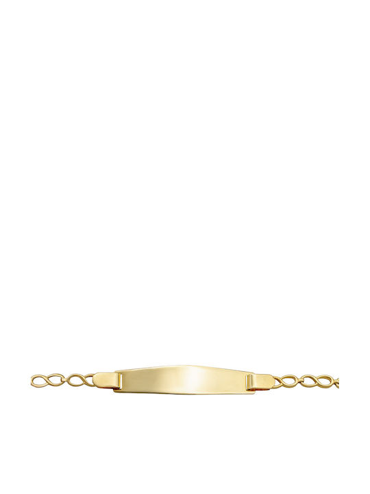 Savvas Design Brățară Identitate Aur 14K