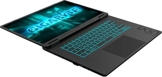 Gigabyte Gaming A16 16" FHD+ 165Hz (Ryzen 7-260/16GB/512GB SSD/GeForce RTX 5050/Без операционна система) (Международна английска клавиатура)