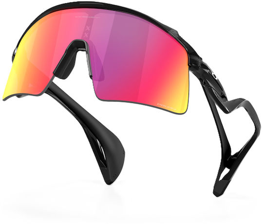 Oakley Fahrradbrillen Prizm mit Schwarz Rahmen und Photochrom Linsen