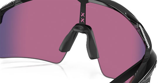 Oakley Fahrradbrillen Prizm mit Schwarz Rahmen und Photochrom Linsen
