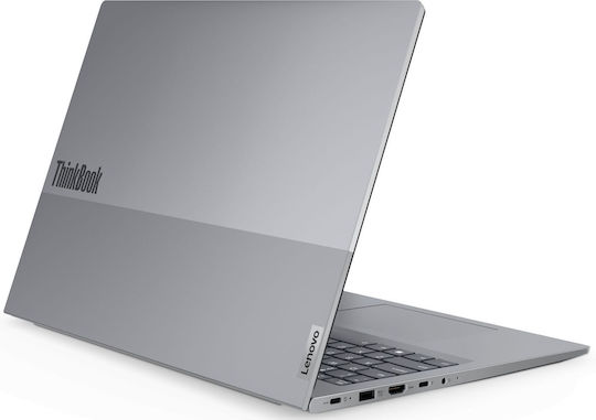 Lenovo ThinkBook 16 G6 IRL 16" IPS FHD+ (i5-13420H/16GB/256GB SSD + 512GB SSD/W11 Pro) Арктическо сиво (US Клавиатура)