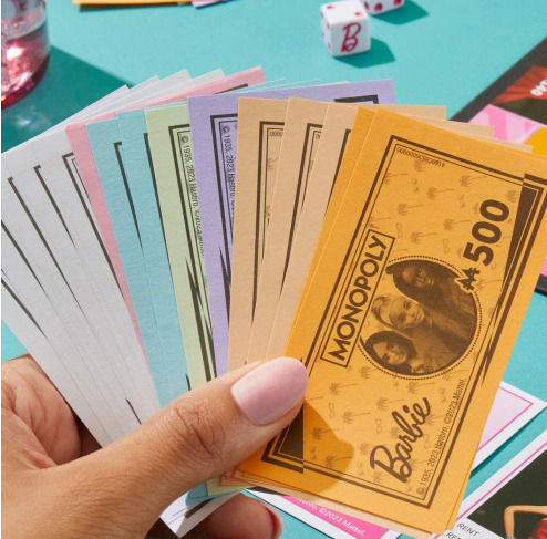 Brettspiel Monopoly Barbie für 2-6 Spieler 8+ Jahre Hasbro