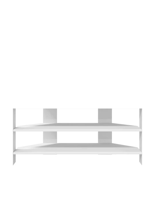 TV-Ständer Weiß M102xT40,5xH45cm