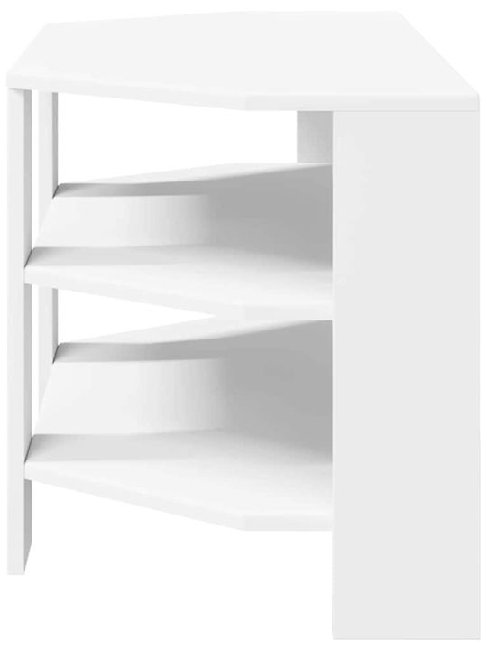 TV-Ständer Weiß M102xT40,5xH45cm