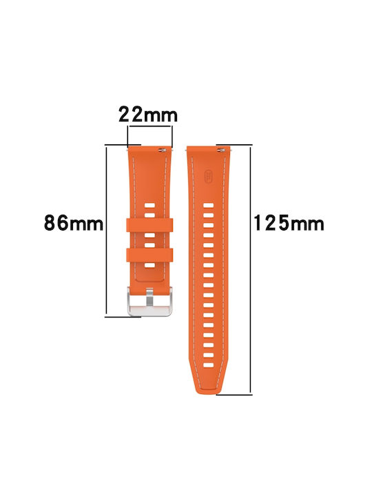 Silicone Strap Orange Xiaomi Watch S4 47mm