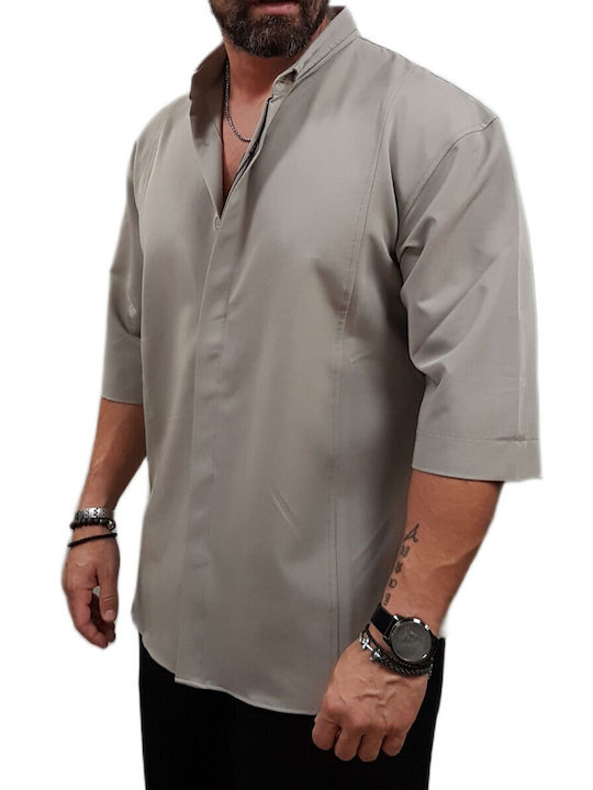 Vittorio Artist Fanco Overshirt Бежов