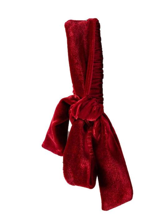 Children's Dress Long Sleeve Velvet Red