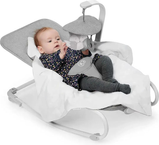 Kinderkraft Electric Baby Relax Felio 2 with Music and Vibration Gray for Child up to 9kg