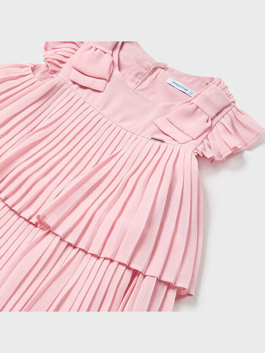 Kinderkleid Ärmellos Pink