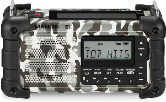 Sangean MMR-99 Φορητό Ραδιόφωνο Ηλιακό DAB Γκρι