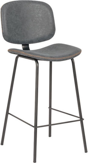 Σκαμπό Μπαρ Barley Vintage Grey 2τμχ 43x49x70εκ. Σκαμπό Μπαρ Barley Vintage Grey 2τμχ 43x49x70εκ.