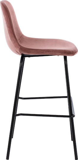 Hocker Bar Gepolstert mit Samt Vincent Rotten Apple 4Stück 47x51x96cm