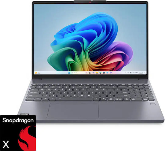 Lenovo IdeaPad Slim 3 15Q8X10 15.3" IPS FHD+ (Snapdragon-X X1-26-100/16GB/256GB SSD/W11 Home) (US Keyboard)
