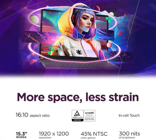 Lenovo IdeaPad Slim 3 15Q8X10 15.3" IPS FHD+ (Snapdragon-X X1-26-100/16GB/256GB SSD/W11 Home) (US Keyboard)