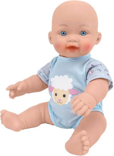 Globo Globo Babypuppen Set Mit Blauem Baby-Puppen 30 cm