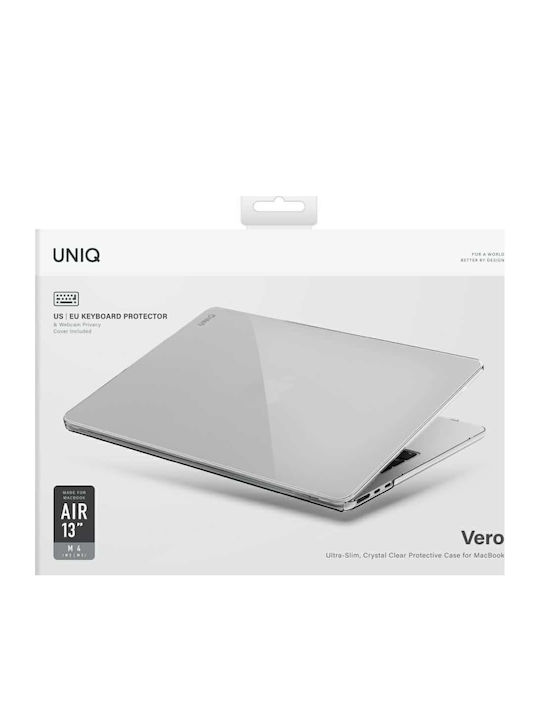 Uniq Macbook Air 13 Θήκη για Laptop 13" σε Διάφανο χρώμα