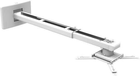 Blackmount Projektor Wandhalterung mit maximaler Belastung von 10kg Weiß