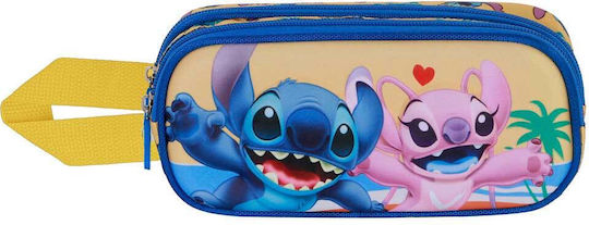 Lilo & Stitch Ocean 3d Διπλή Κασετίνα