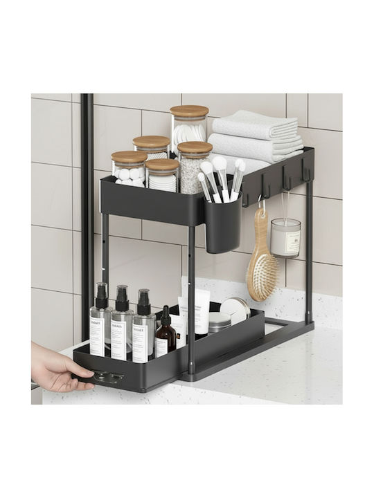 Suport De Masă Din Plastic 40x27.5x37.5cm Negru