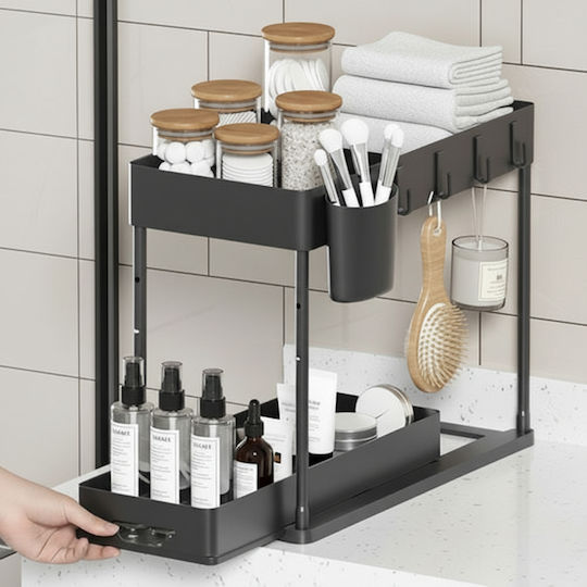 Suport De Masă Din Plastic 40x27.5x37.5cm Negru