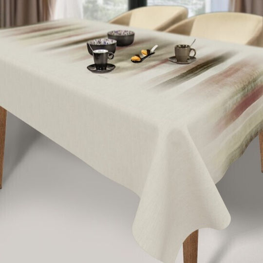 Saint Clair Față de masă Rezistent la pete Natural 145x180cm