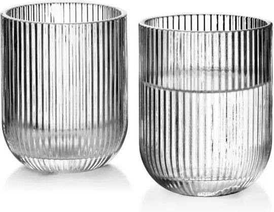 Set of Glasses Water / Cocktail/Drinking made of Glass in Beige Color 250ml 6pcs