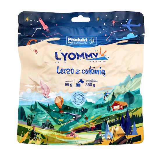 Lyommy Leczo with Zucchini Έτοιμο Γεύμα με Κρέας 267kcal 350gr - 5 Έτη