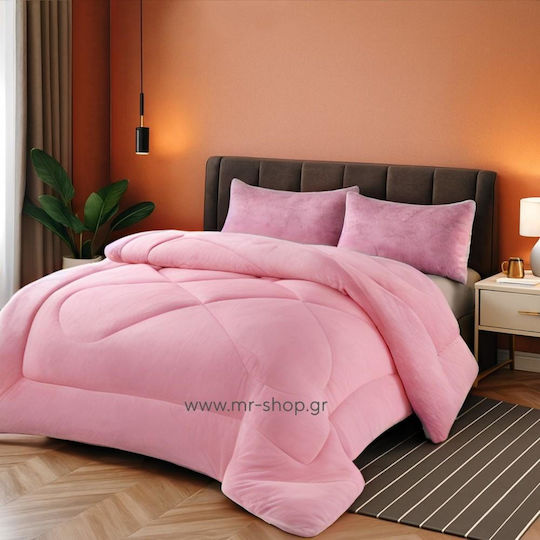 Marwa Κουβερτοπάπλωμα Υπέρδιπλο 220x240εκ. Pink (5260) Marwa Κουβερτοπάπλωμα Υπέρδιπλο 220x240εκ. Pink (5260)