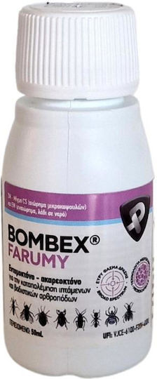 Protecta Bombex Farumy Υγρό για Κατσαρίδες / Μυρμήγκια / Σκόρο / Σφήκες 50ml Χωρίς Άρωμα