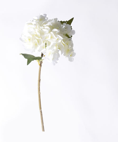 Supergreens Künstlicher Hortensienzweig Weiß 47 cm