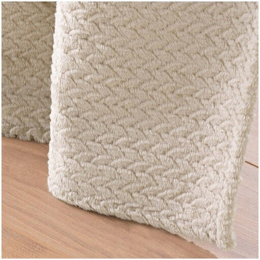 Atmosphera Κουρτίνα με Τρουκς Douceur D'intérieur Μπεζ 140x240εκ.