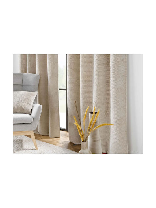 Atmosphera Perdea Cu Capse Douceur D'intérieur Bej 140x240 cm