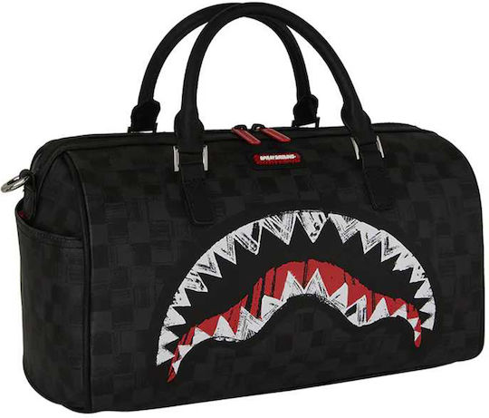 Sprayground Duffle Geantă de voiaj Negru Textil L32xW15xH24cm