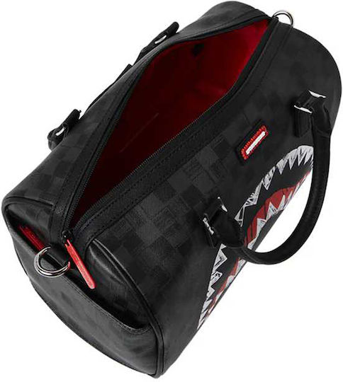 Sprayground Duffle Geantă de voiaj Negru Textil L32xW15xH24cm