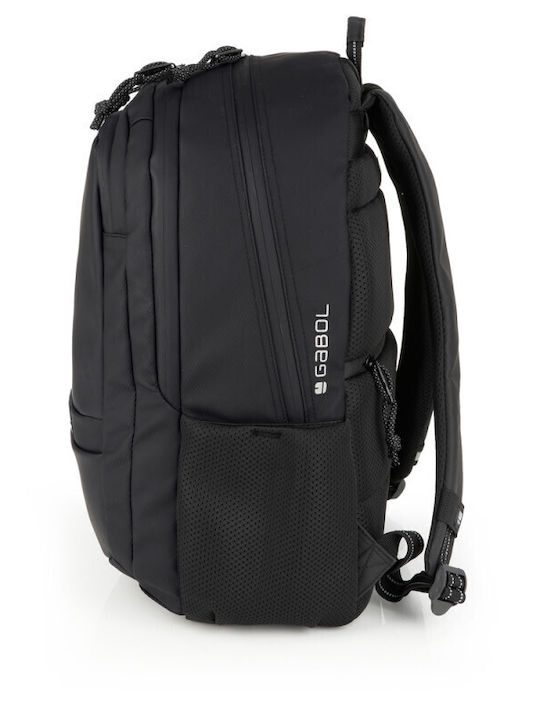 Gabol Coyote Τσάντα Πλάτης 15.6" Μαύρη