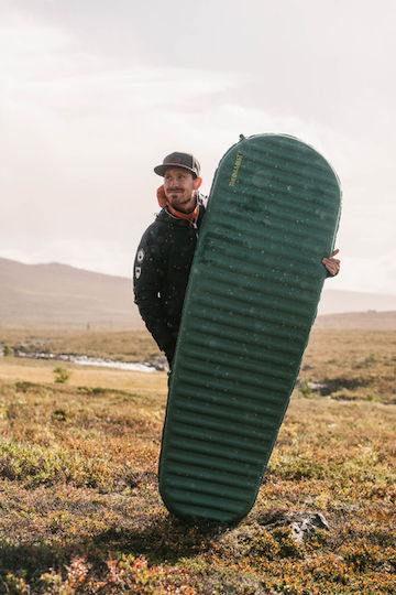 Thermarest Trail Pro Single Substrat Camping în culoarea Verde