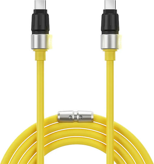 Sharge Phantom USB 2.0 Kabel USB-C männlich - USB-C 240W Gelb (SJX-SJ-CC-1.2-HY-HUA)