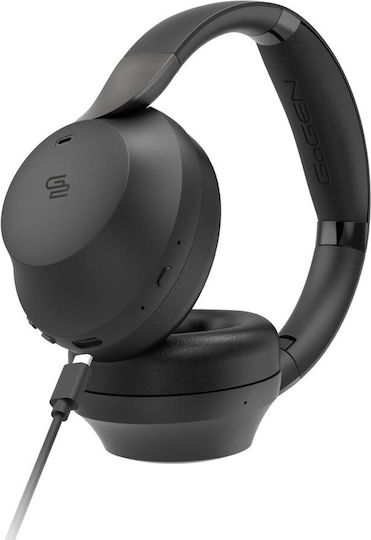 GoGEN HBTM 93B Fără fir / Cu fir Over Ear Căști cu 63 ore de Funcționare Negre