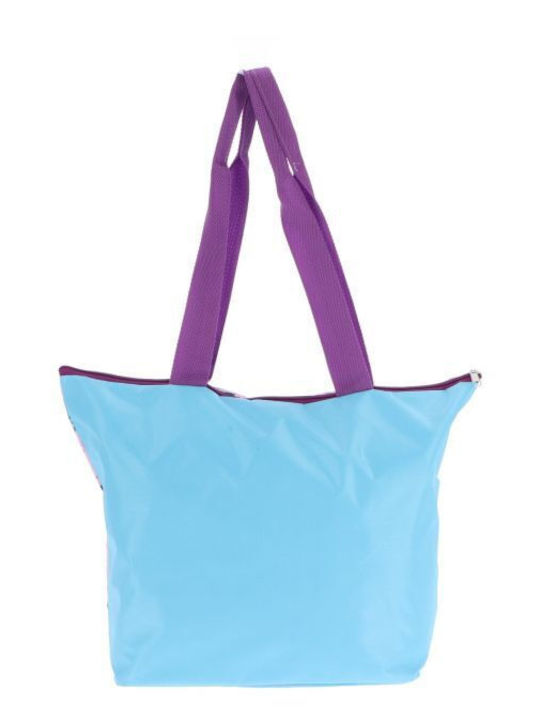 Kinder Tasche Strandtasche Hellblau 33cm