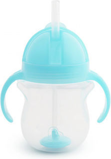 Munchkin Light Blue Replacement Straws Made of Plastic