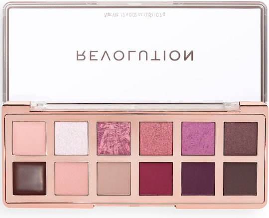 Revolution Beauty Icon Παλέτα με Σκιές Ματιών Matte σε Κρεμώδη Μορφή Rich Berry