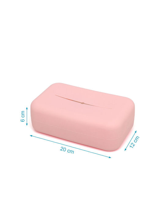Kiokids Silicone Case for Baby Wipes Petit Moments Pink 5778