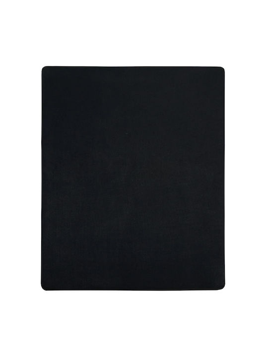 vidaXL Sheet Set with 1 Pillowcase for Single Bed with Elastic 90x200cm. Black 2pcs