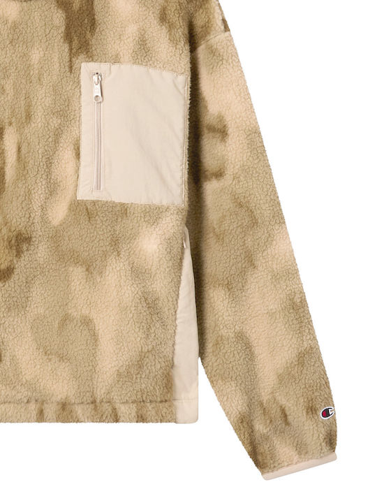 Women's Sweatshirt Jacket Hooded Champagne Frost