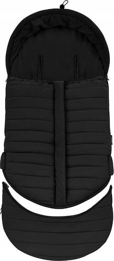 Lionelo Oli Universal Kinderwagen Fußsäcke Wasserdichte Schwarze 101x45cm